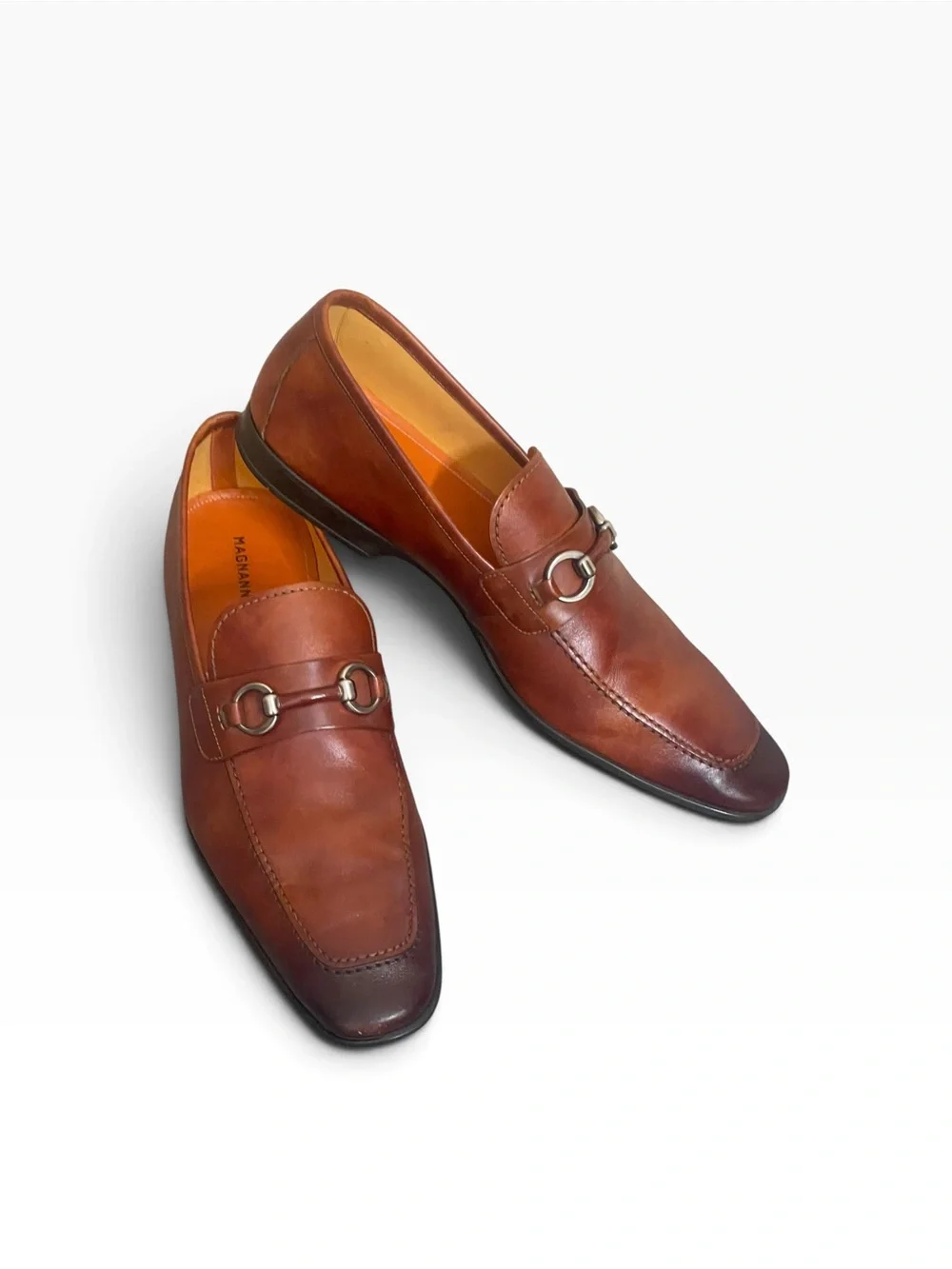 Magnanni Diago Bit-sprap Toe Bit Loafer Brown  Size 13M US